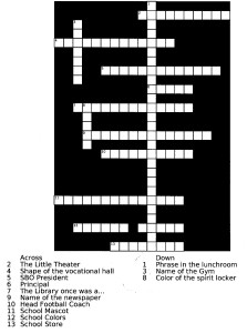 January 2013 Crossword Puzzle