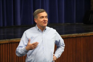 Congressman Matheson Comes to Visit