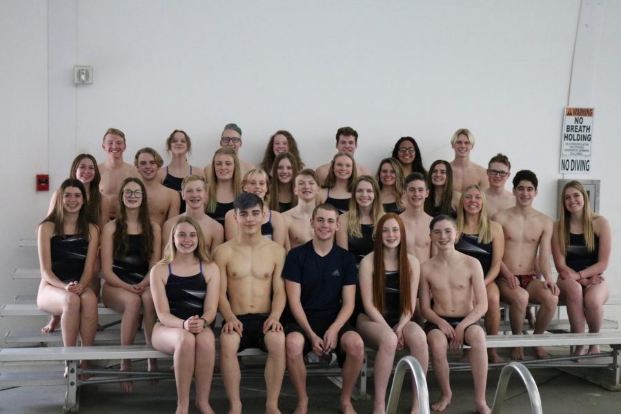 The Bingham Swim Team