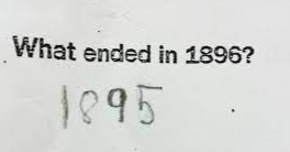 Witty answer from a student on a test. Photo Credit: Reddit