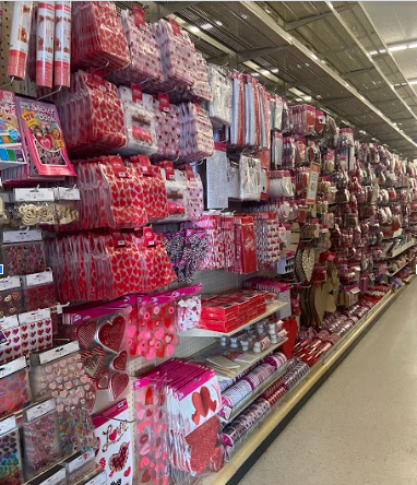 Photo Credit: Elle Bird
Many stores in the U.S have already begun stocking their shelves in preparation for Valentine’s Day.

