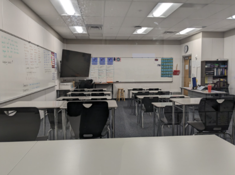 What classrooms would look like on wednesday if we had our way. Photo Credit: Carter Carling